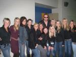 Chicks and RFD TV Staff with James Otto